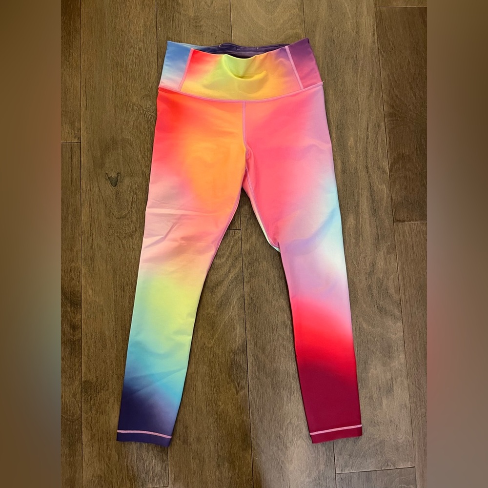 Athleta colorful leggings 7/8 length
